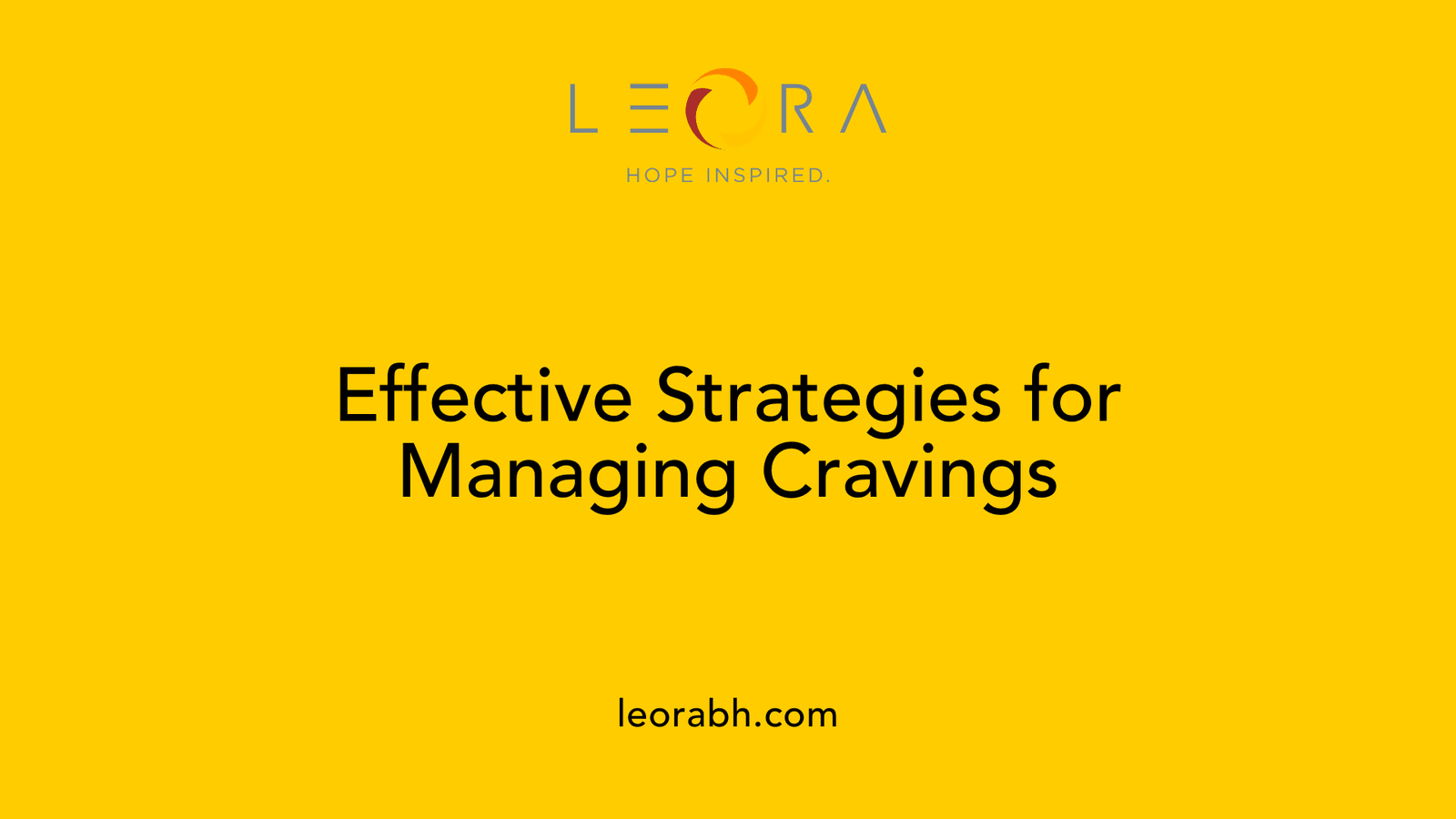 Effective Strategies for Managing Cravings