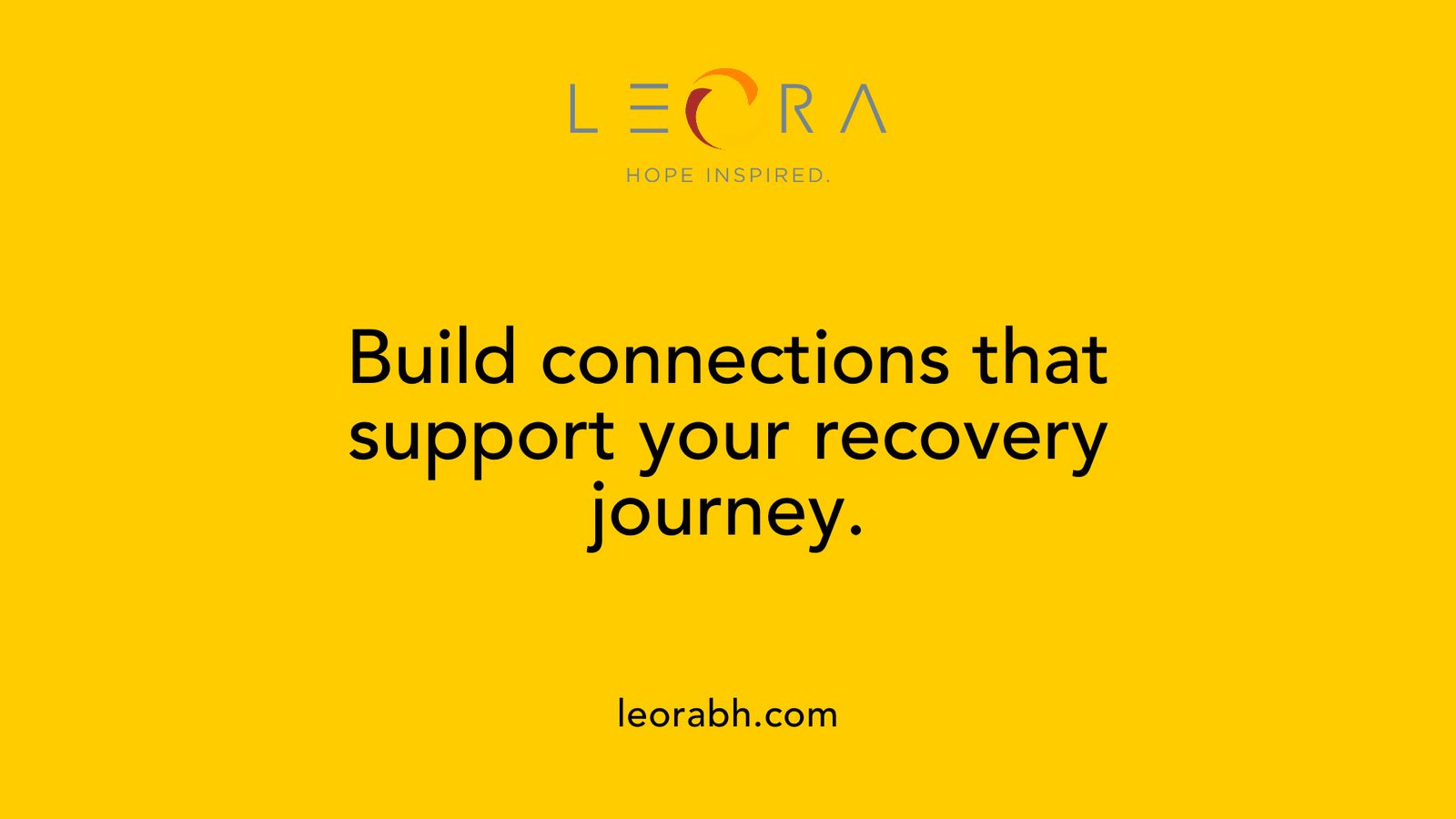 Build connections that support your recovery journey.