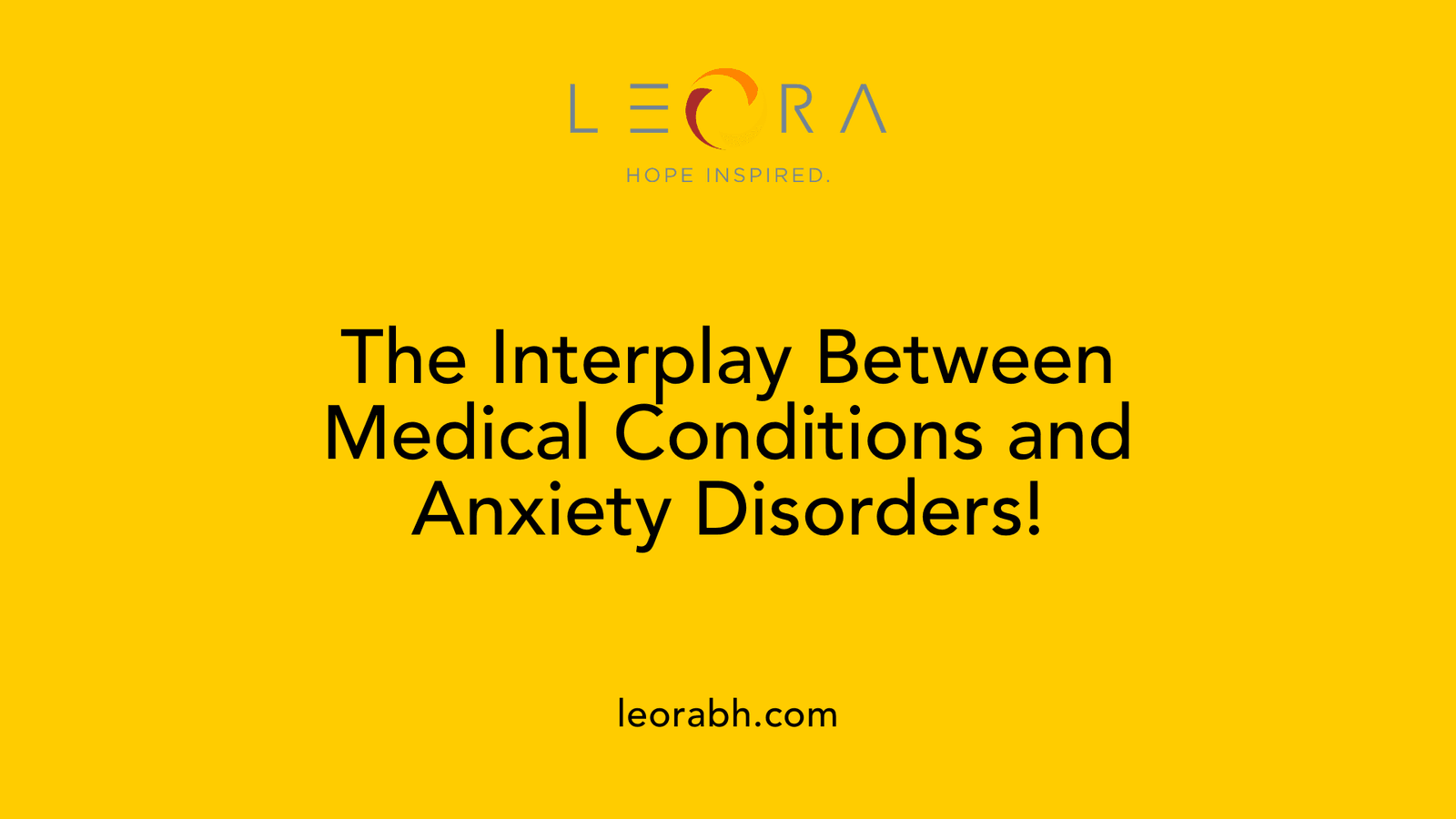 The Interplay Between Medical Conditions and Anxiety Disorders!