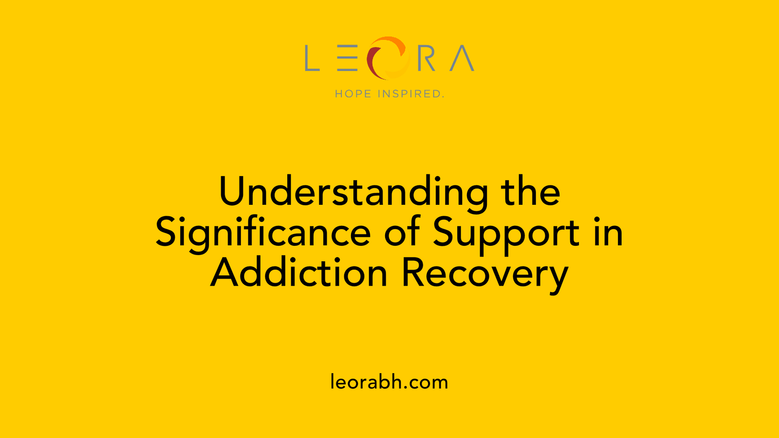 Understanding the Significance of Support in Addiction Recovery
