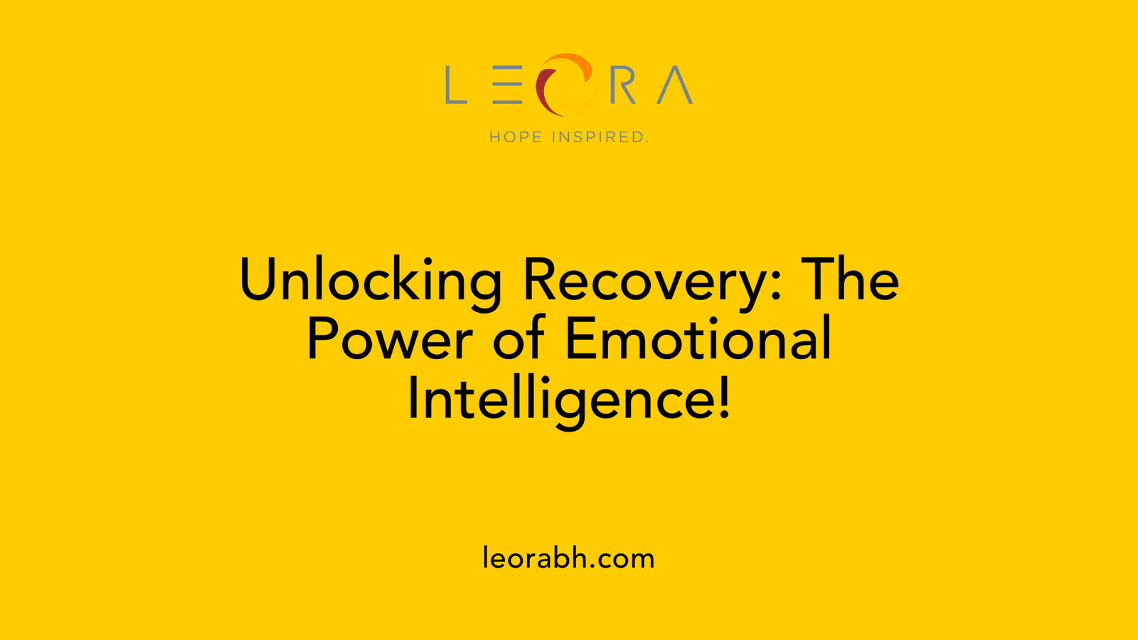 Unlocking Recovery: The Power of Emotional Intelligence!