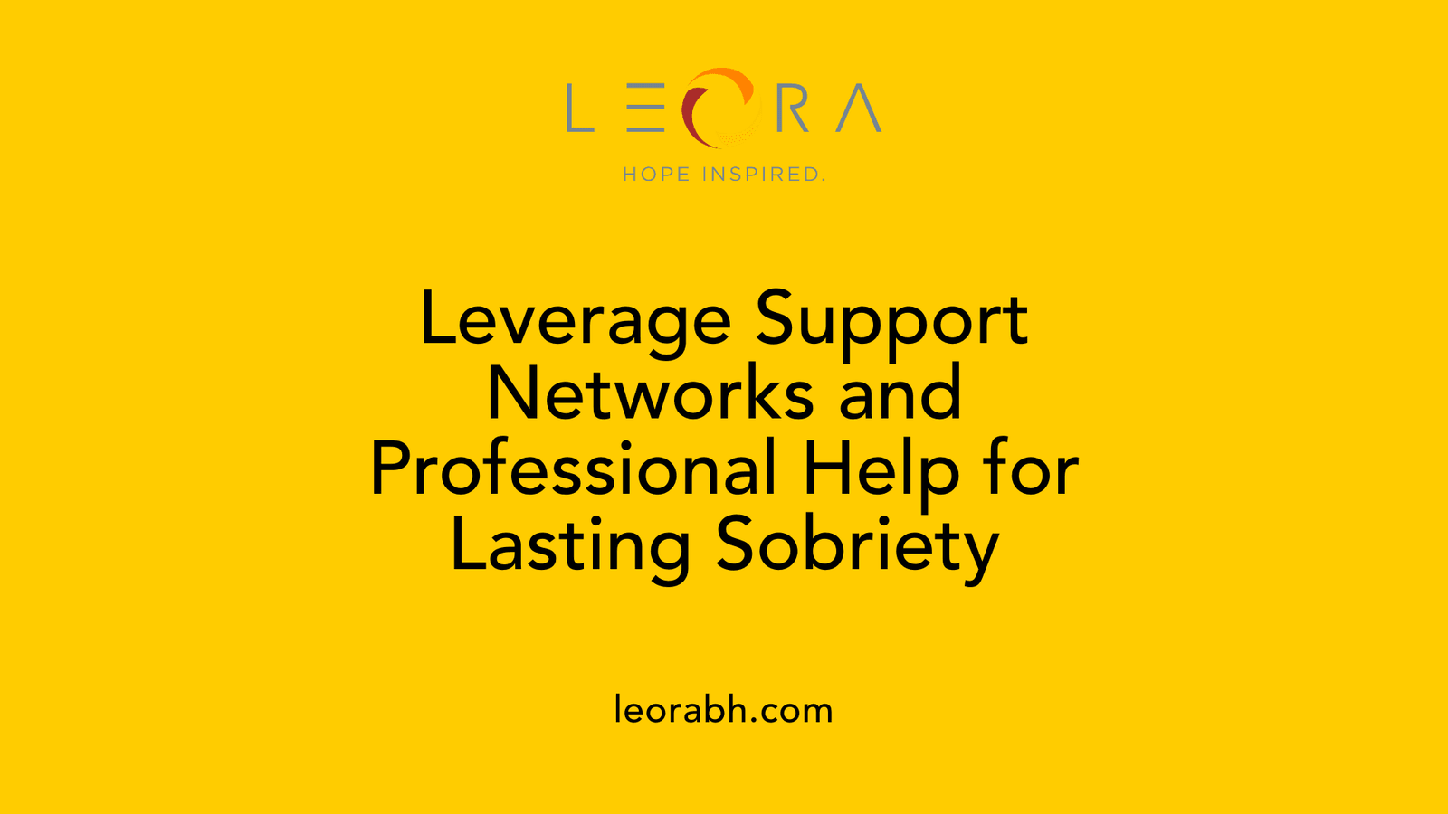 Leverage Support Networks and Professional Help for Lasting Sobriety