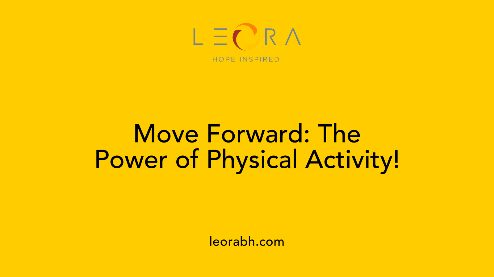 Move Forward: The Power of Physical Activity!