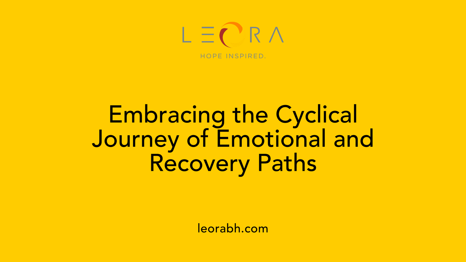 Embracing the Cyclical Journey of Emotional and Recovery Paths