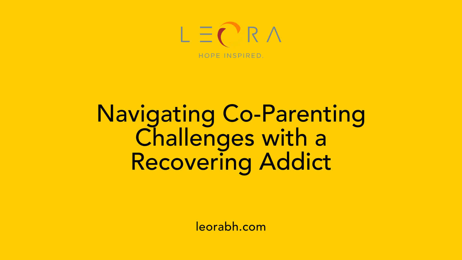 Navigating Co-Parenting Challenges with a Recovering Addict