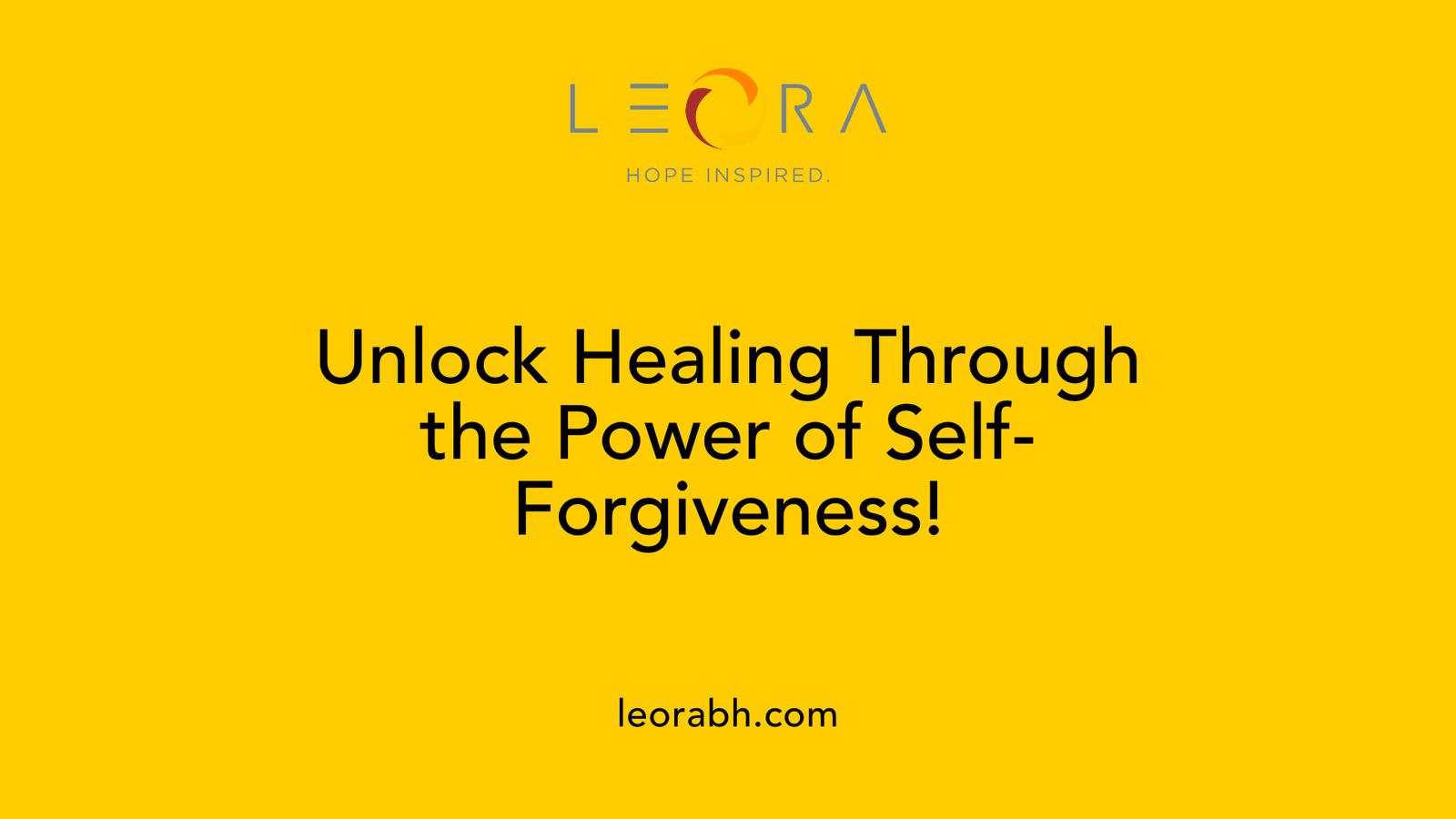 Unlock Healing Through the Power of Self-Forgiveness!