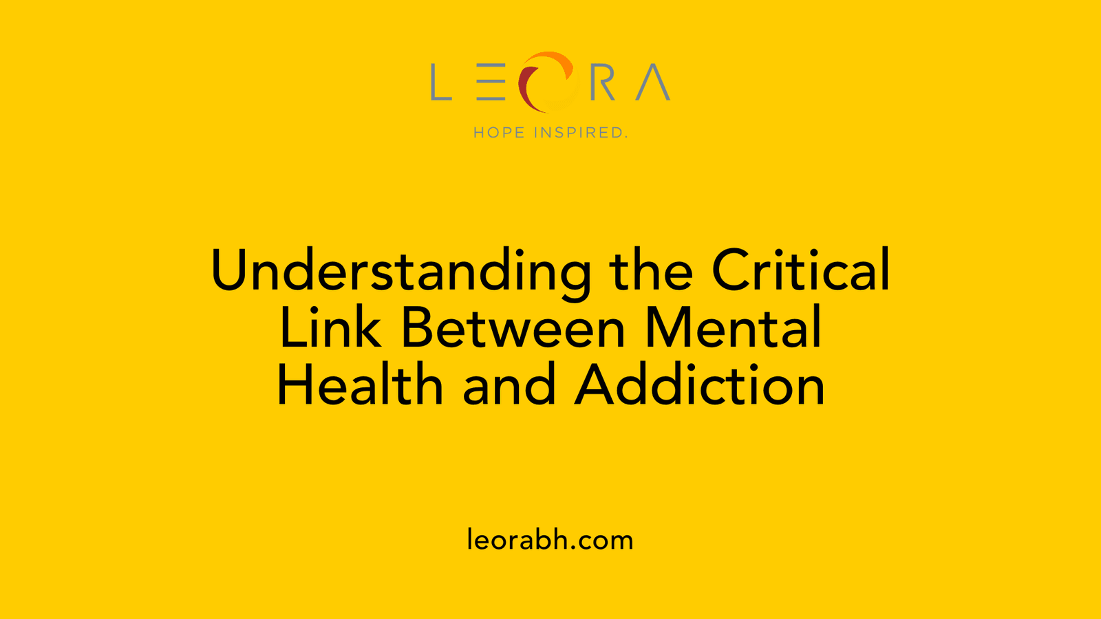 Understanding the Critical Link Between Mental Health and Addiction