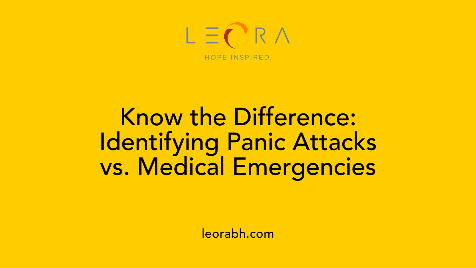 Know the Difference: Identifying Panic Attacks vs. Medical Emergencies