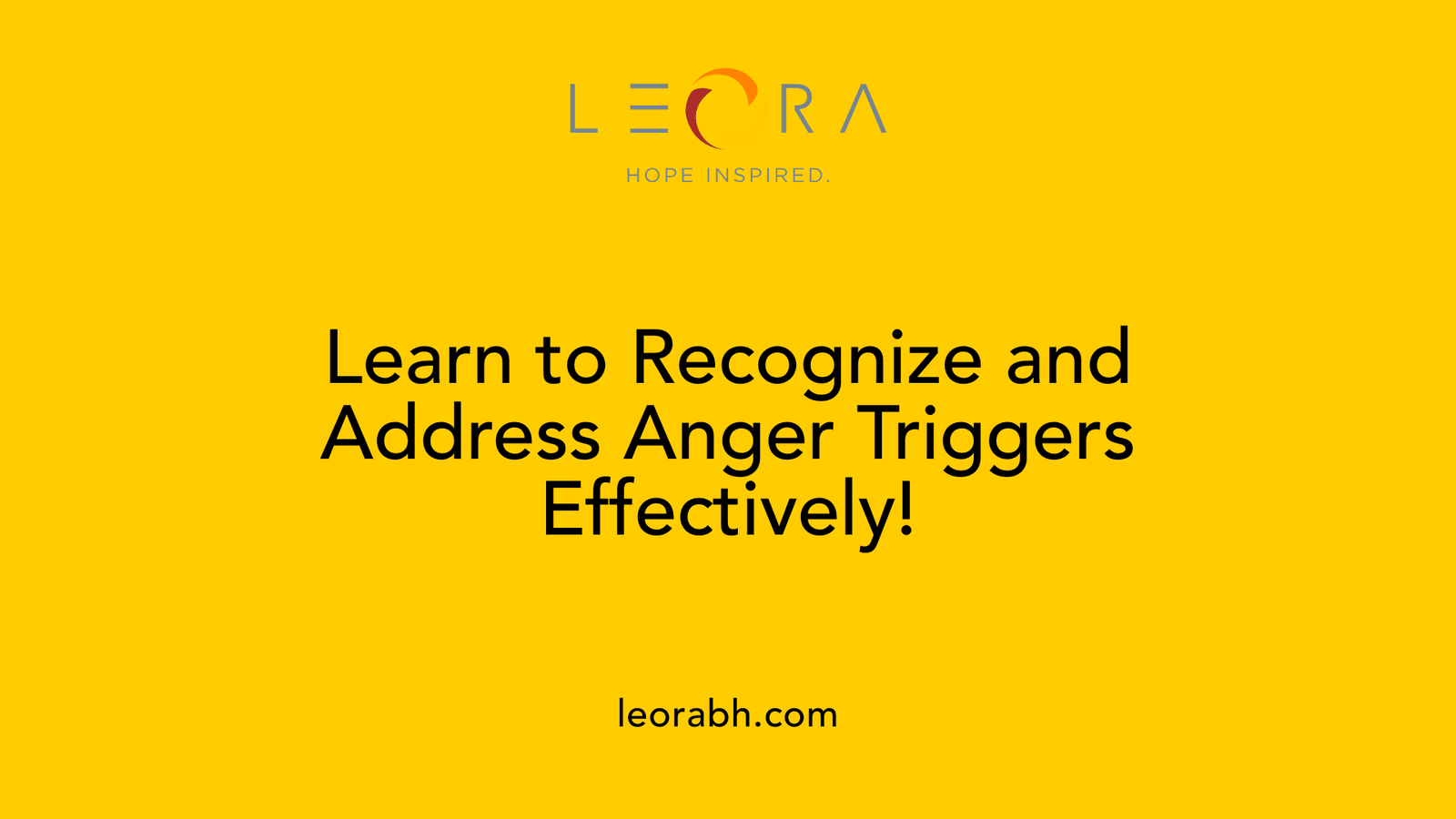 Learn to Recognize and Address Anger Triggers Effectively!