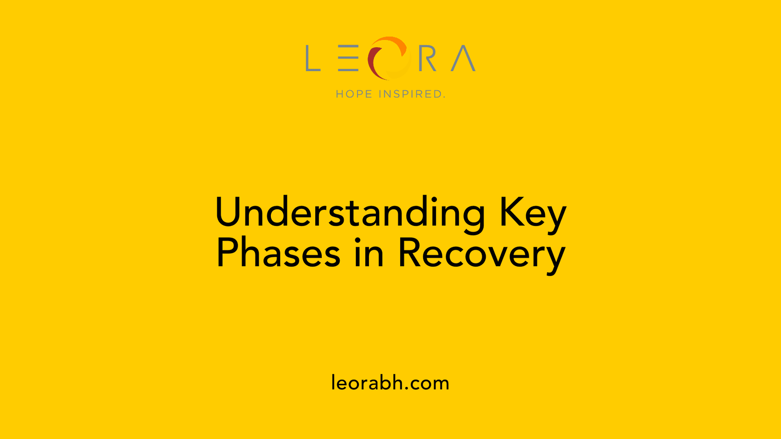Understanding Key Phases in Recovery