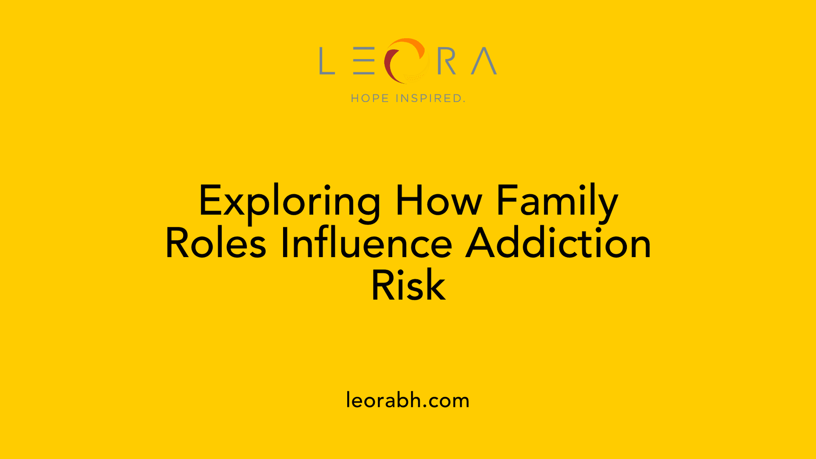 Exploring How Family Roles Influence Addiction Risk