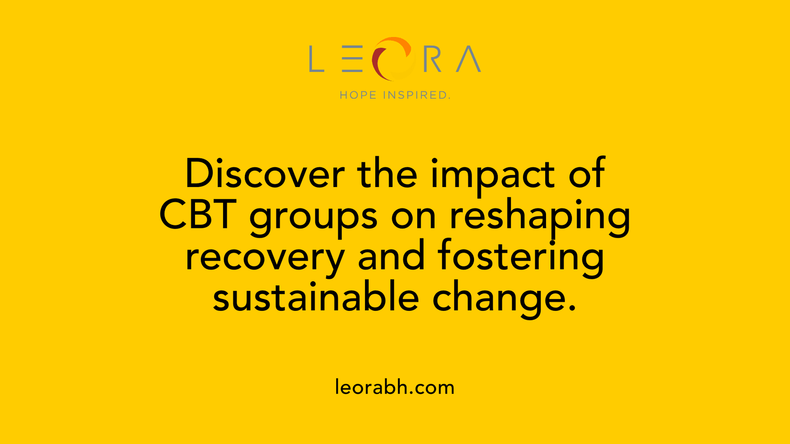 Discover the impact of CBT groups on reshaping recovery and fostering sustainable change.