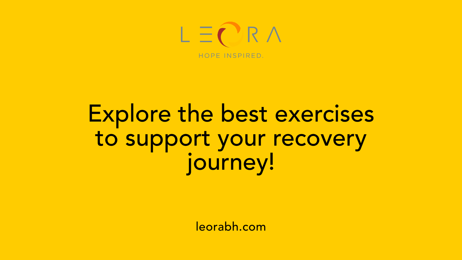 Explore the best exercises to support your recovery journey!