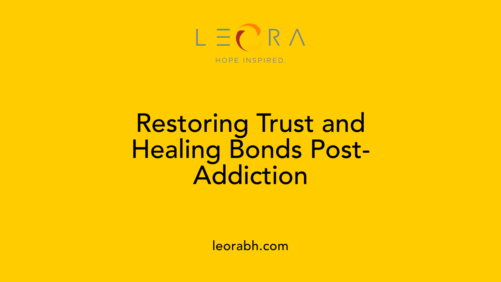 Restoring Trust and Healing Bonds Post-Addiction