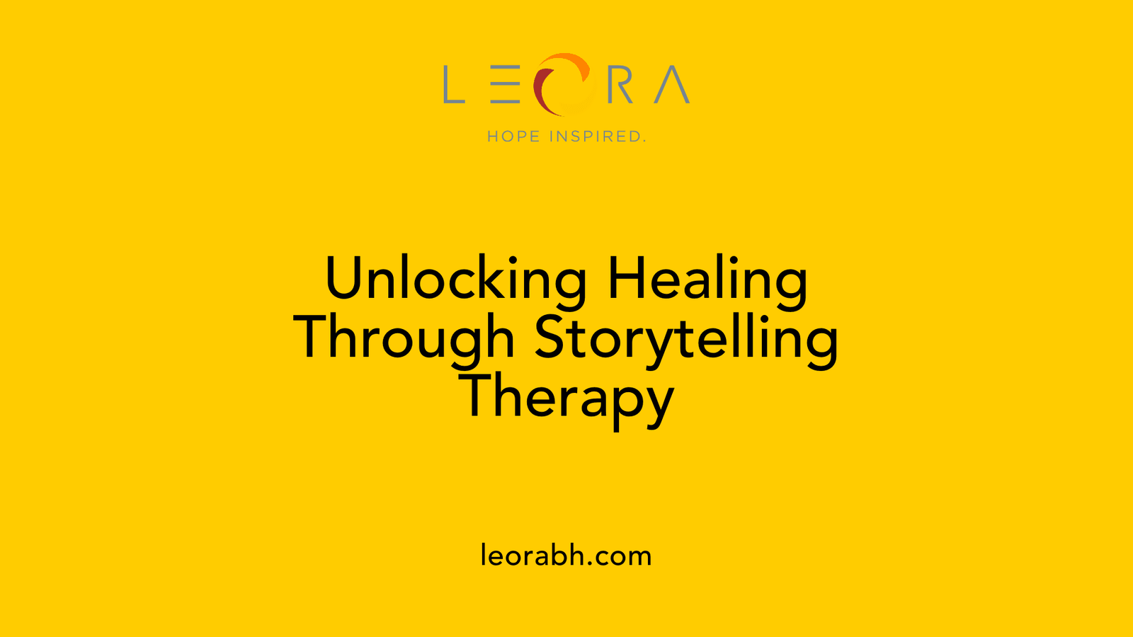 Unlocking Healing Through Storytelling Therapy