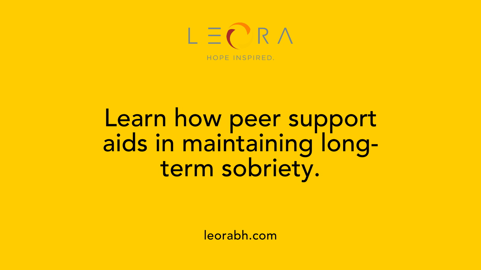 Learn how peer support aids in maintaining long-term sobriety.