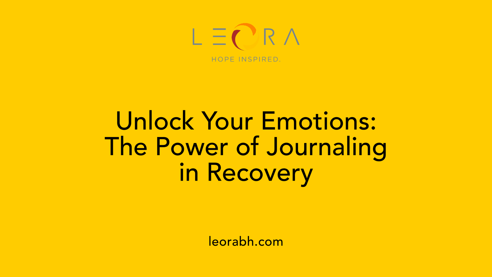Unlock Your Emotions: The Power of Journaling in Recovery