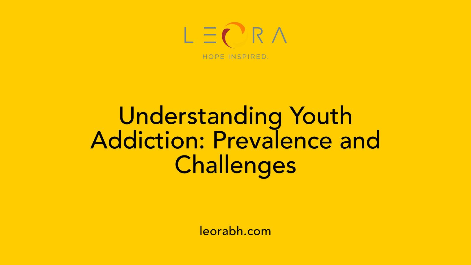 Understanding Youth Addiction: Prevalence and Challenges