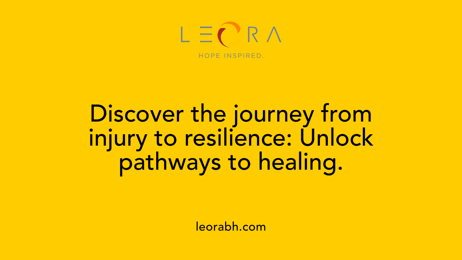 Discover the journey from injury to resilience: Unlock pathways to healing.
