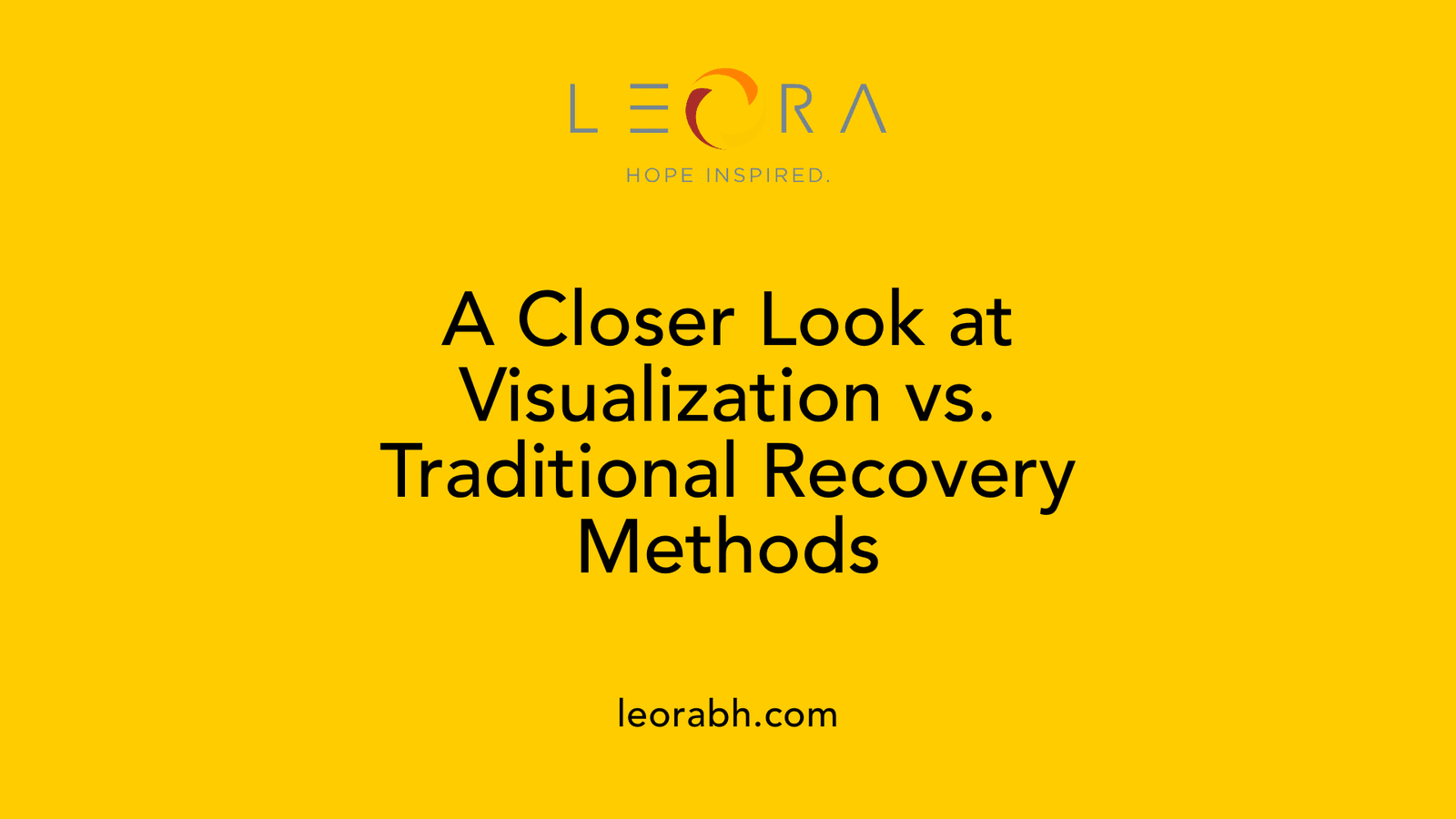 A Closer Look at Visualization vs. Traditional Recovery Methods