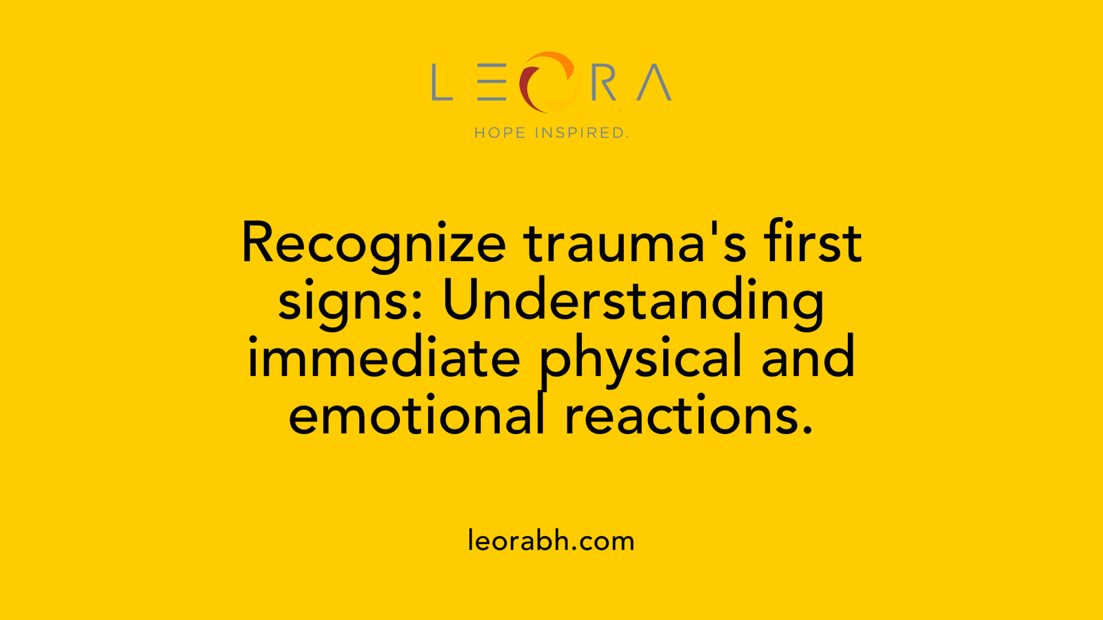 Recognize trauma's first signs: Understanding immediate physical and emotional reactions.