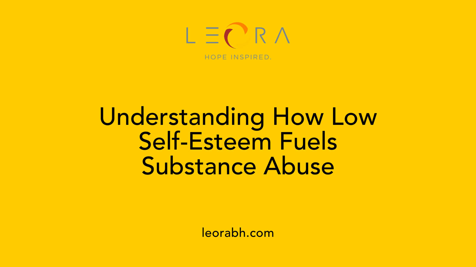 Understanding How Low Self-Esteem Fuels Substance Abuse