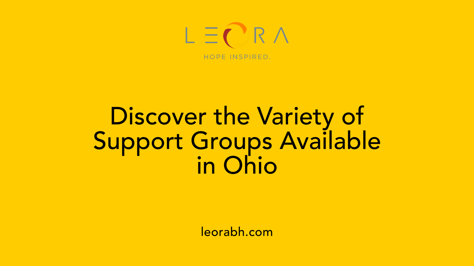 Discover the Variety of Support Groups Available in Ohio