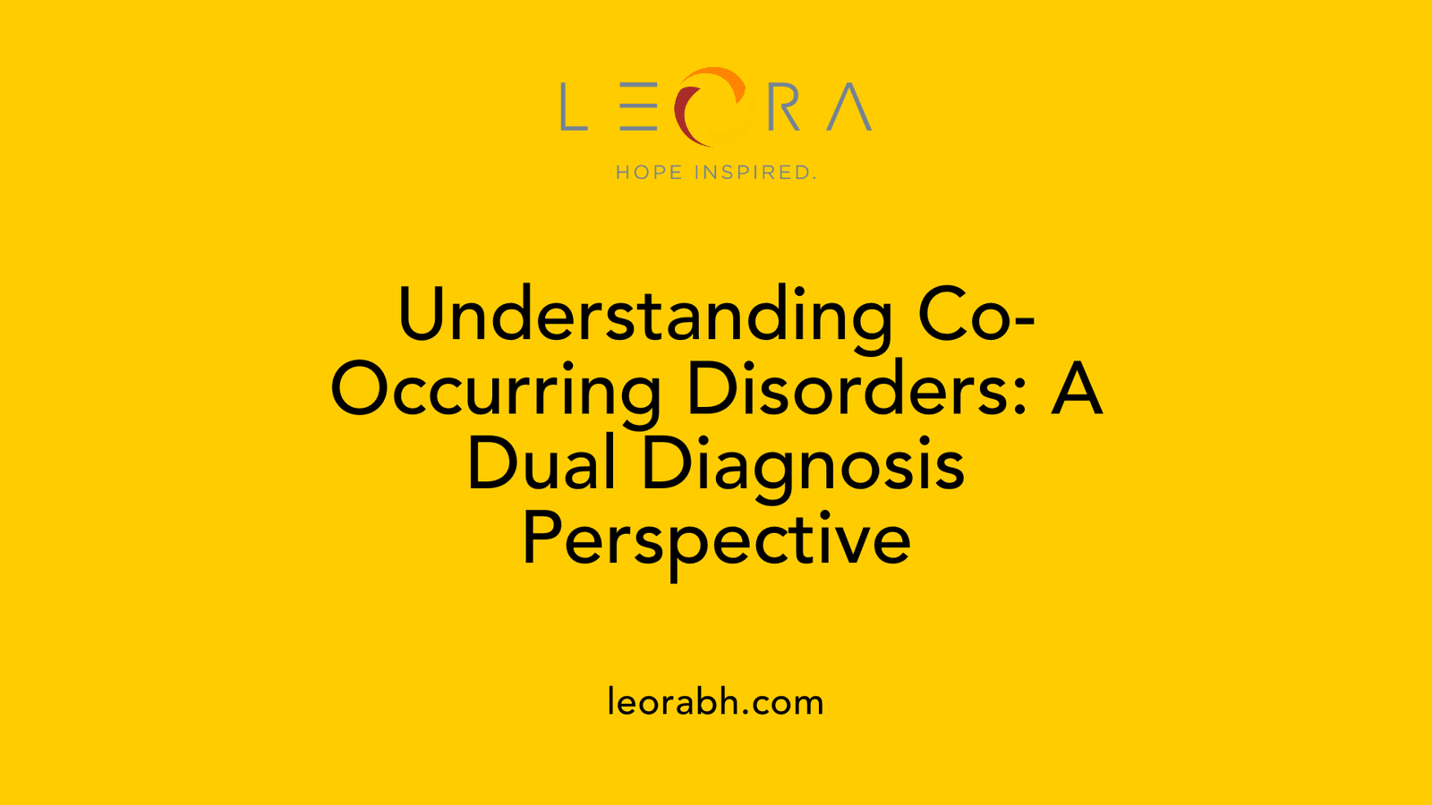 Understanding Co-Occurring Disorders: A Dual Diagnosis Perspective