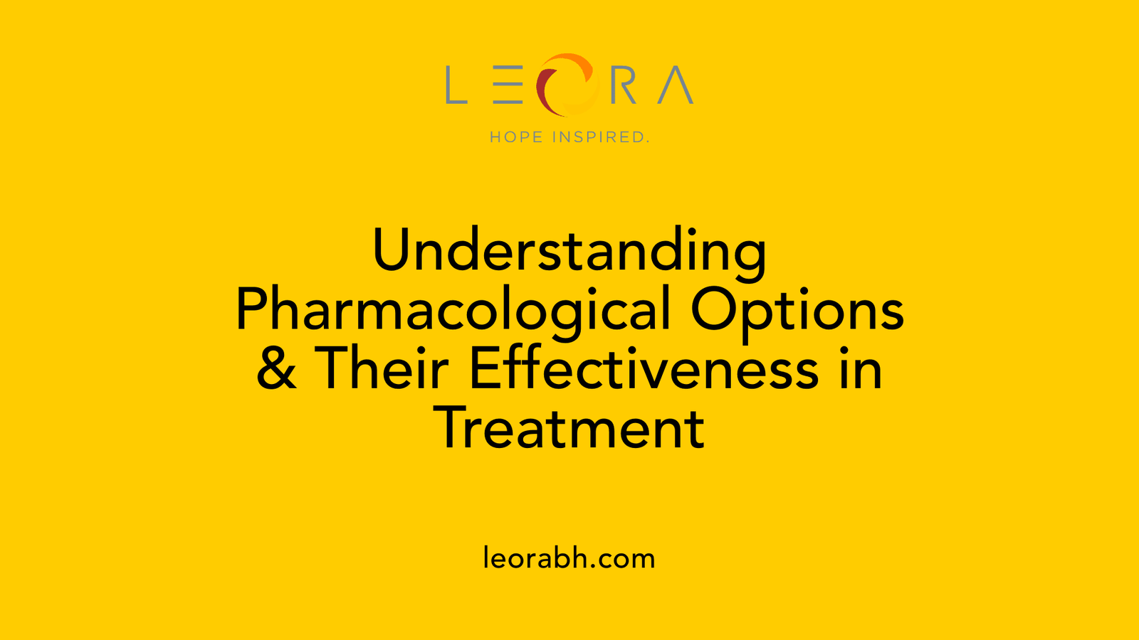 Understanding Pharmacological Options & Their Effectiveness in Treatment