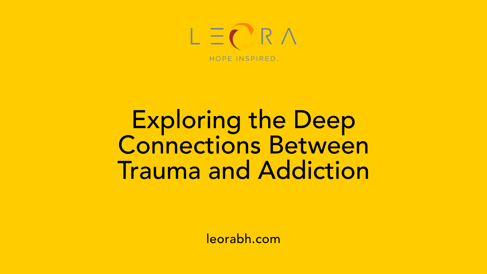 Exploring the Deep Connections Between Trauma and Addiction