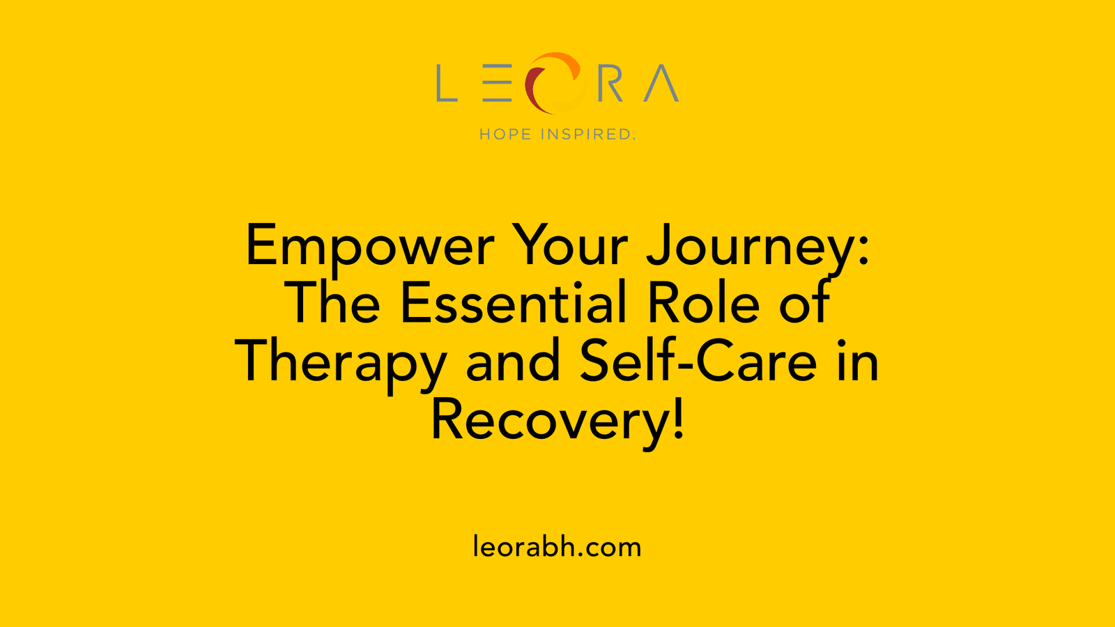 Empower Your Journey: The Essential Role of Therapy and Self-Care in Recovery!