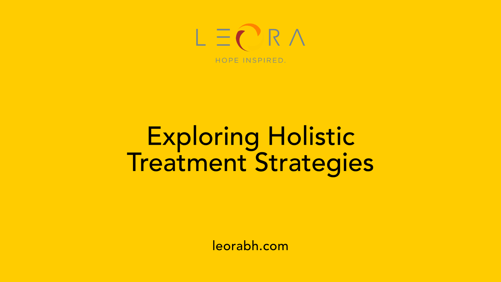 Exploring Holistic Treatment Strategies