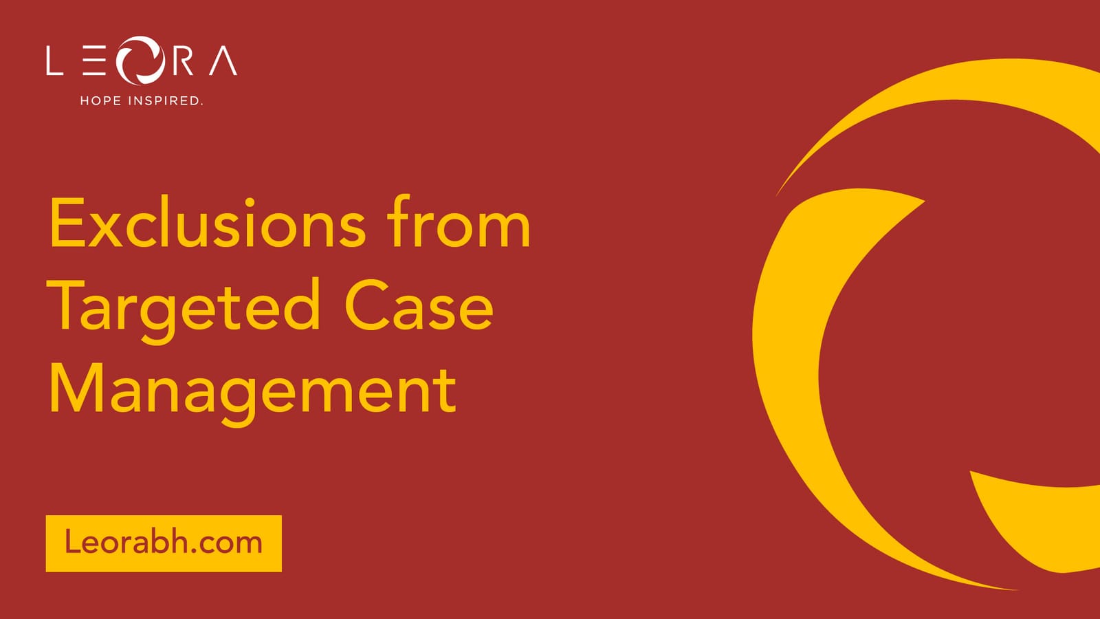 Ohio Case Management for Mental Health