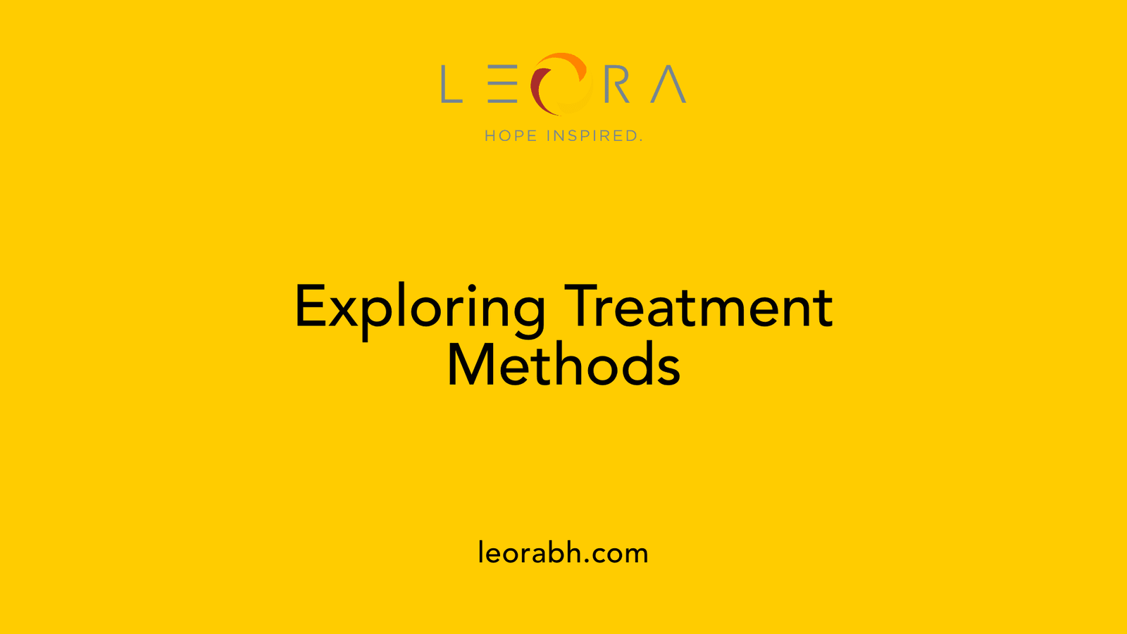 Exploring Treatment Methods
