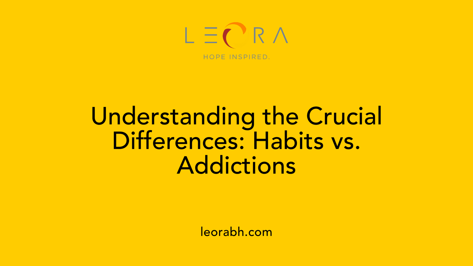 Understanding the Crucial Differences: Habits vs. Addictions