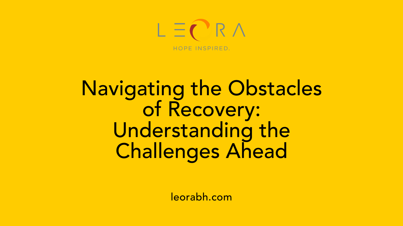 Navigating the Obstacles of Recovery: Understanding the Challenges Ahead