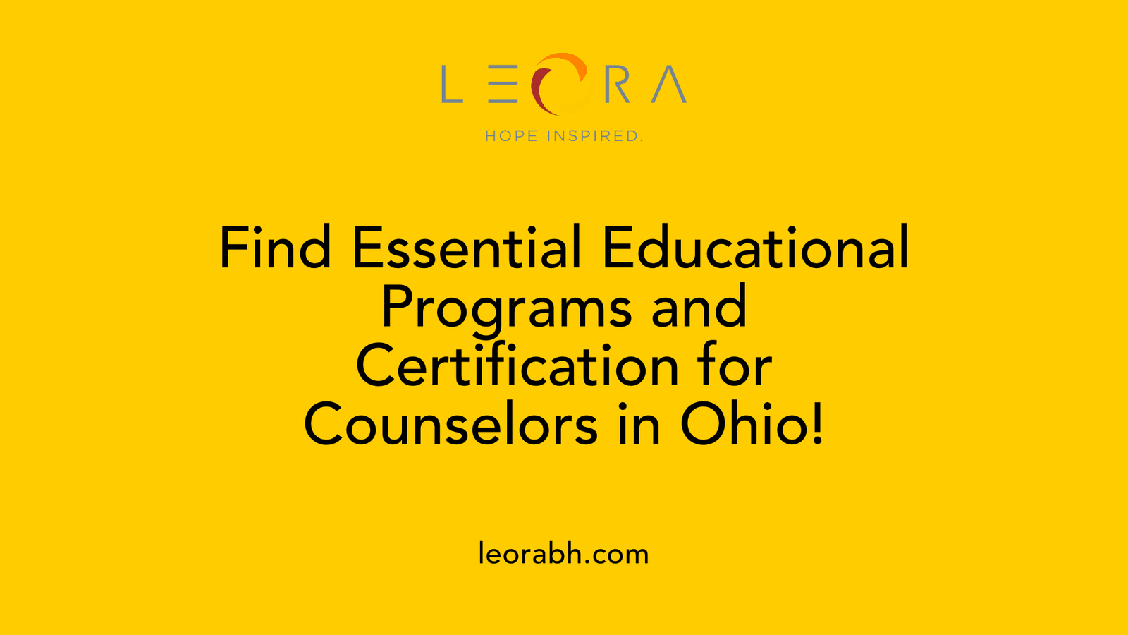 Find Essential Educational Programs and Certification for Counselors in Ohio!