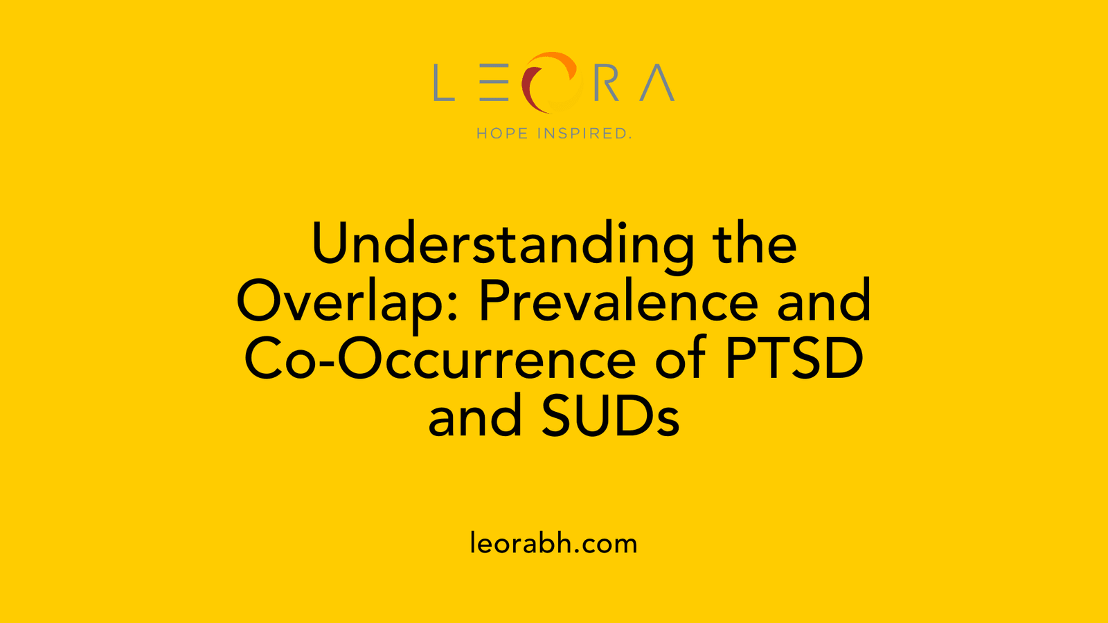 Understanding the Overlap: Prevalence and Co-Occurrence of PTSD and SUDs