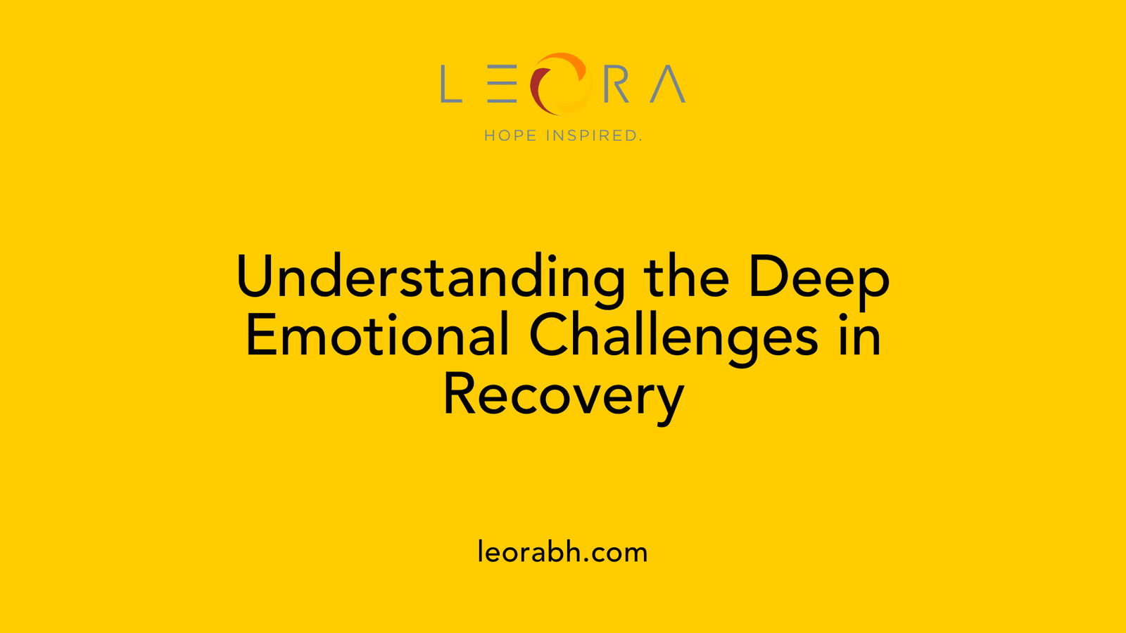Understanding the Deep Emotional Challenges in Recovery