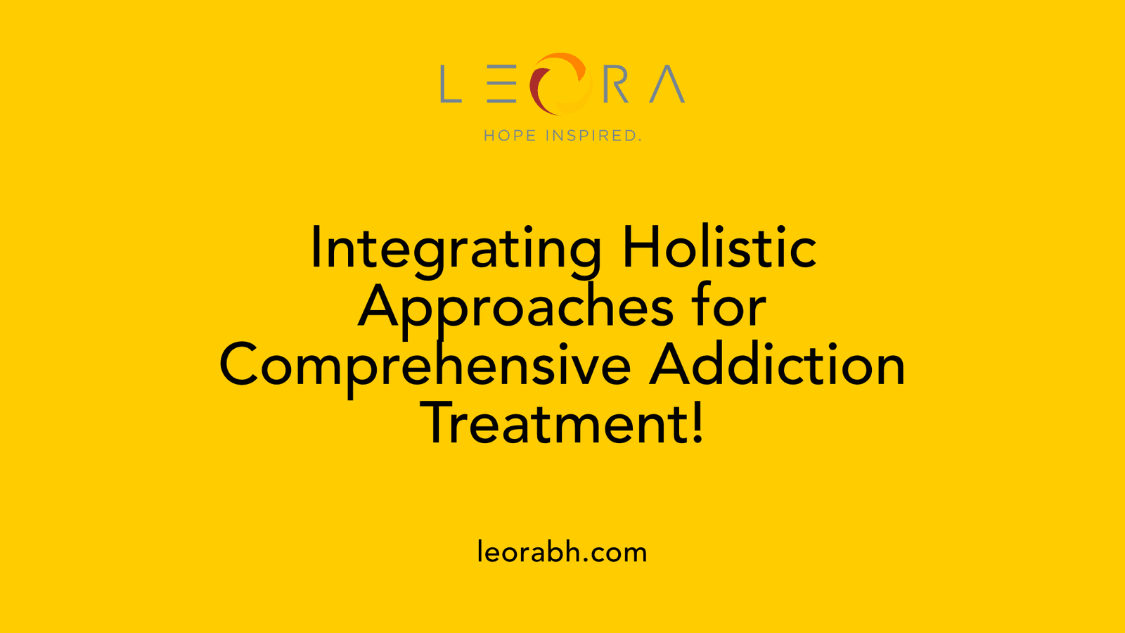 Integrating Holistic Approaches for Comprehensive Addiction Treatment!