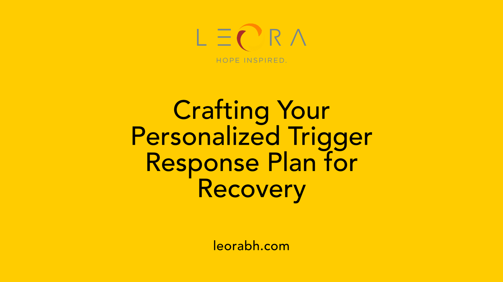 Crafting Your Personalized Trigger Response Plan for Recovery
