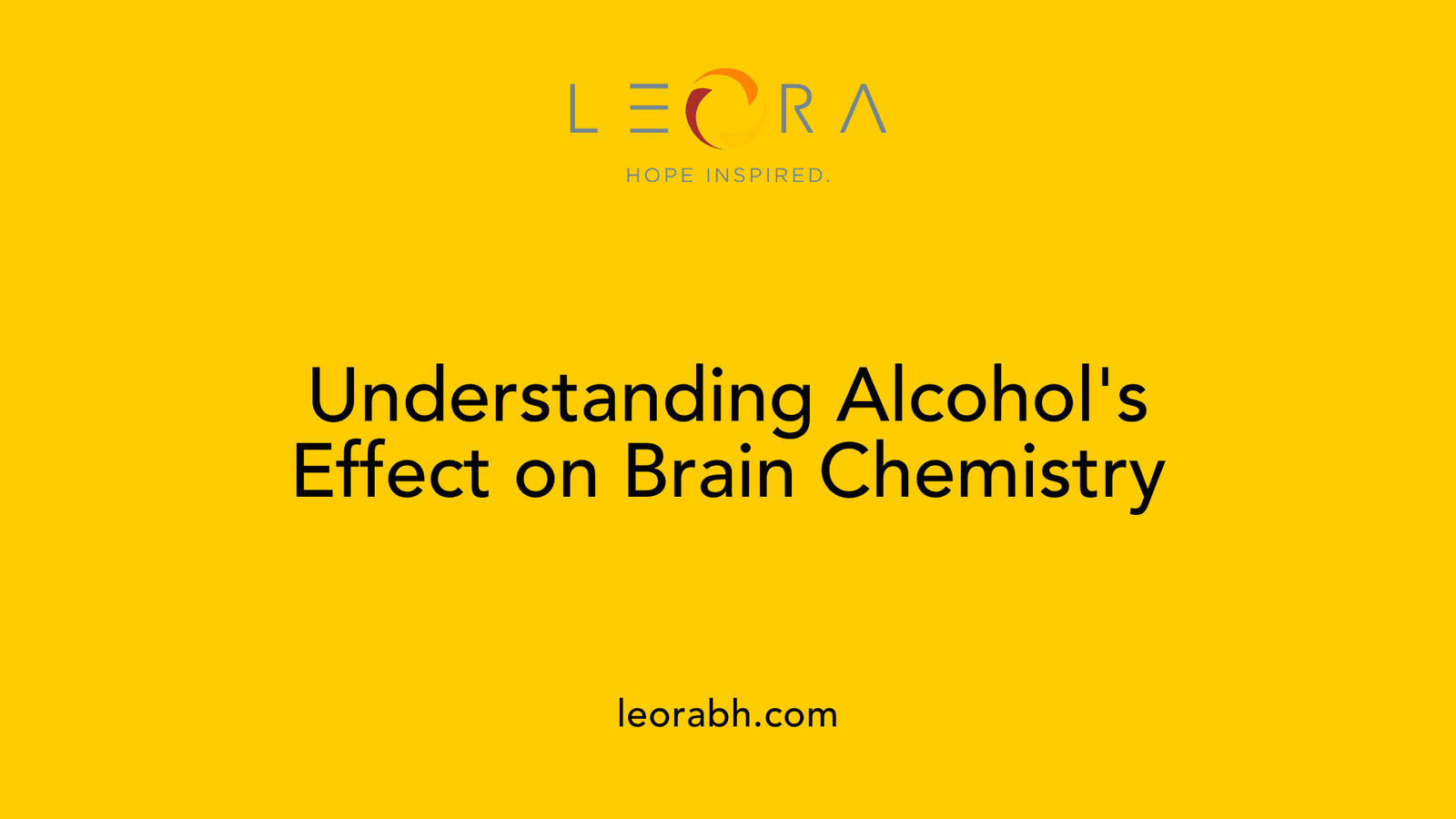 Understanding Alcohol's Effect on Brain Chemistry