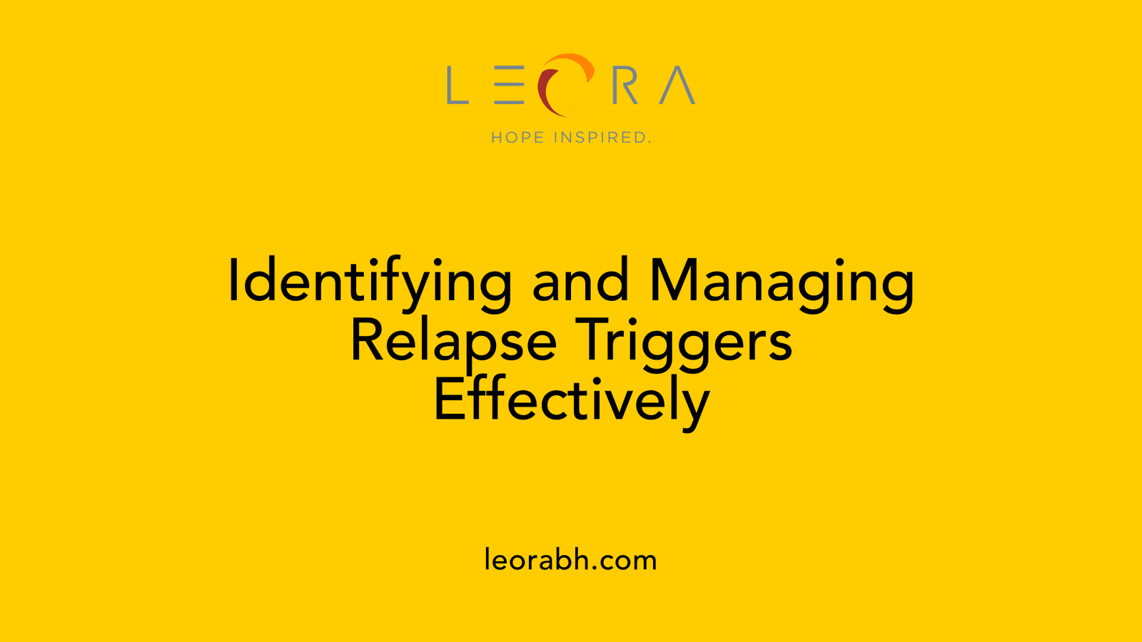 Identifying and Managing Relapse Triggers Effectively