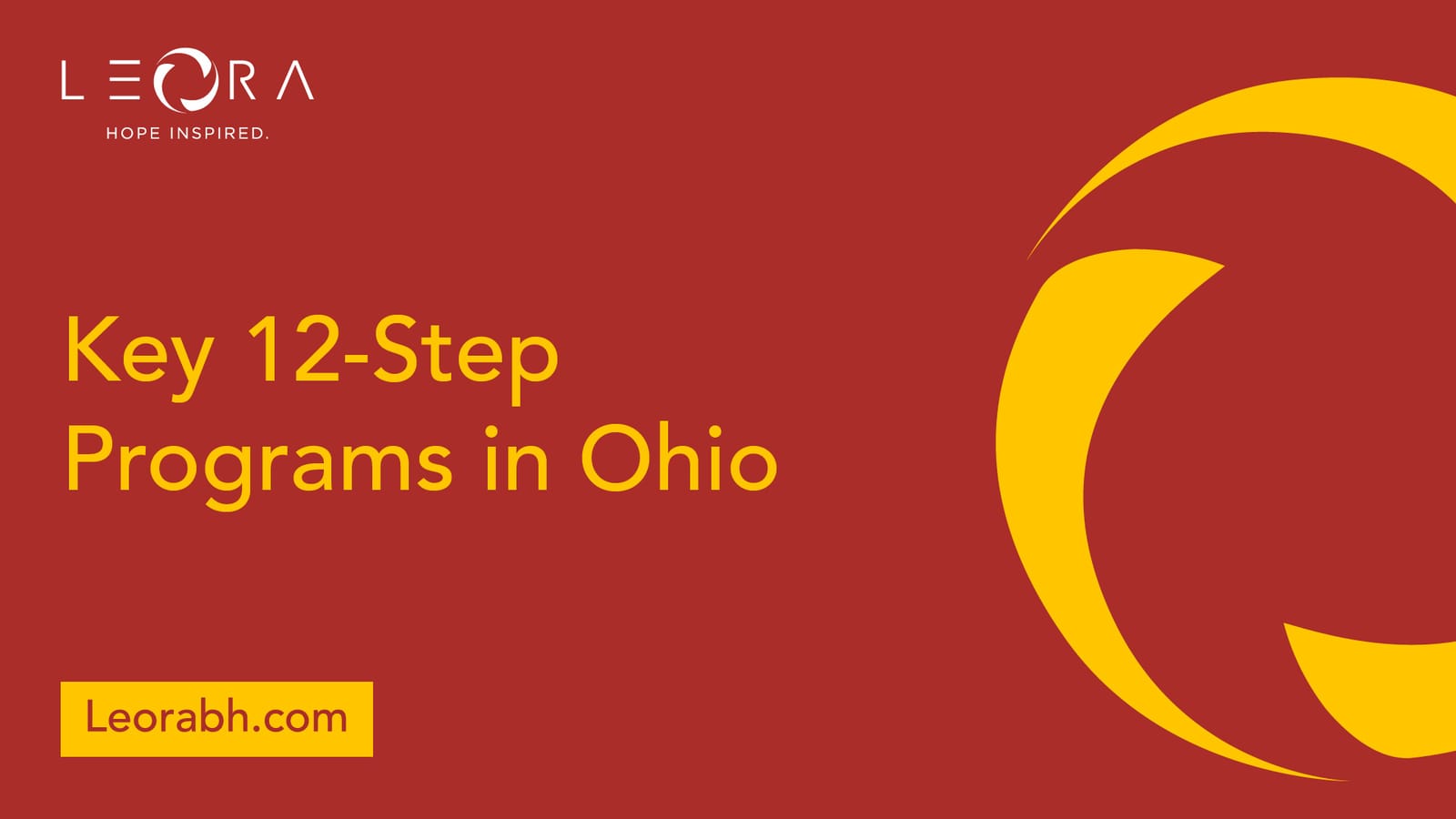 12-Step Therapy Programs in Ohio