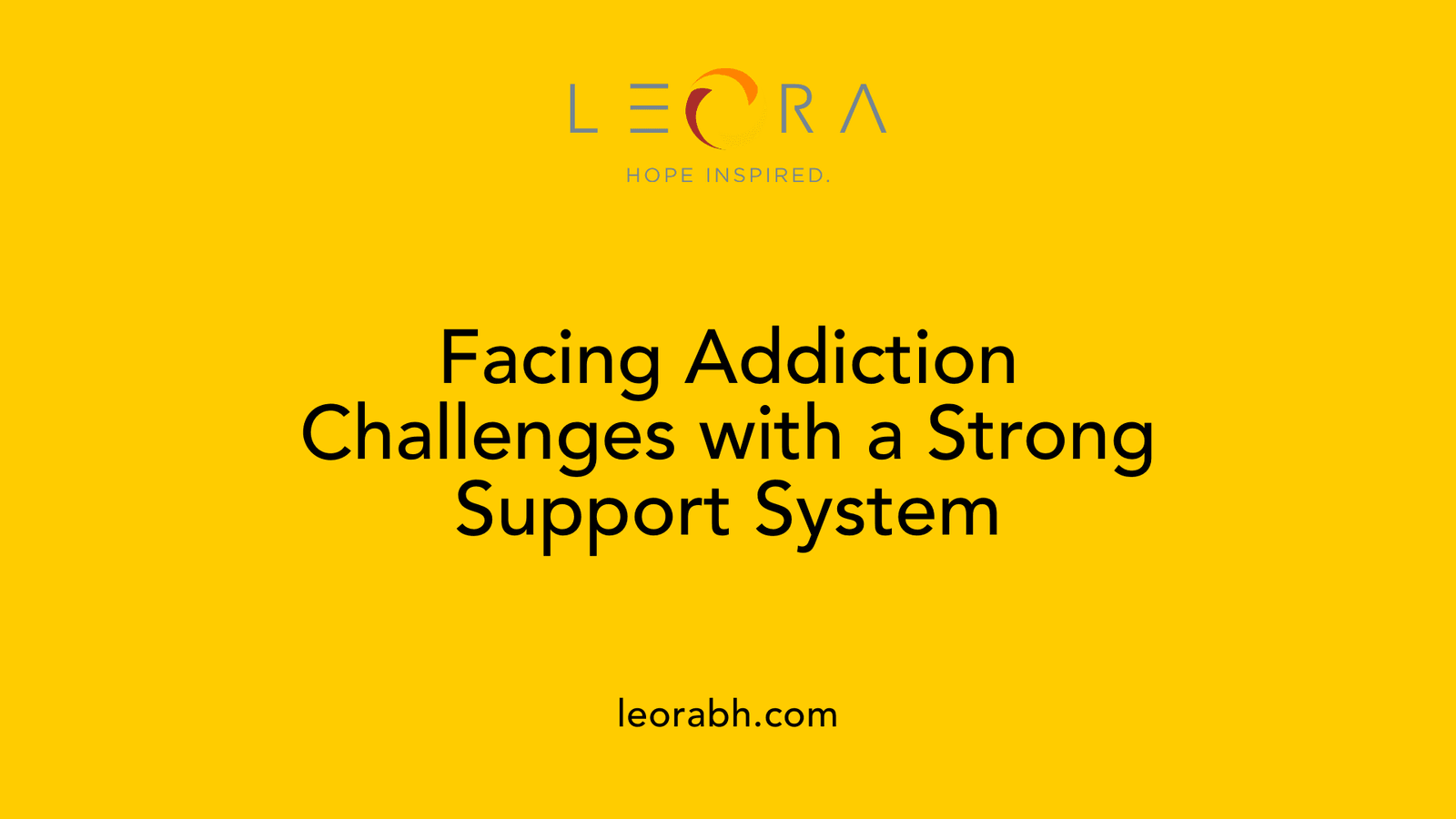 Facing Addiction Challenges with a Strong Support System