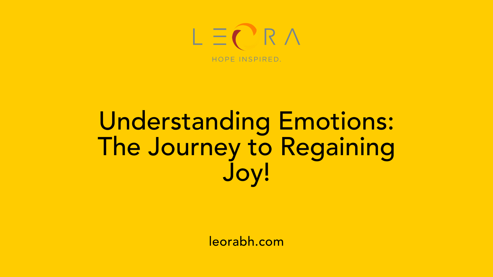 Understanding Emotions: The Journey to Regaining Joy!