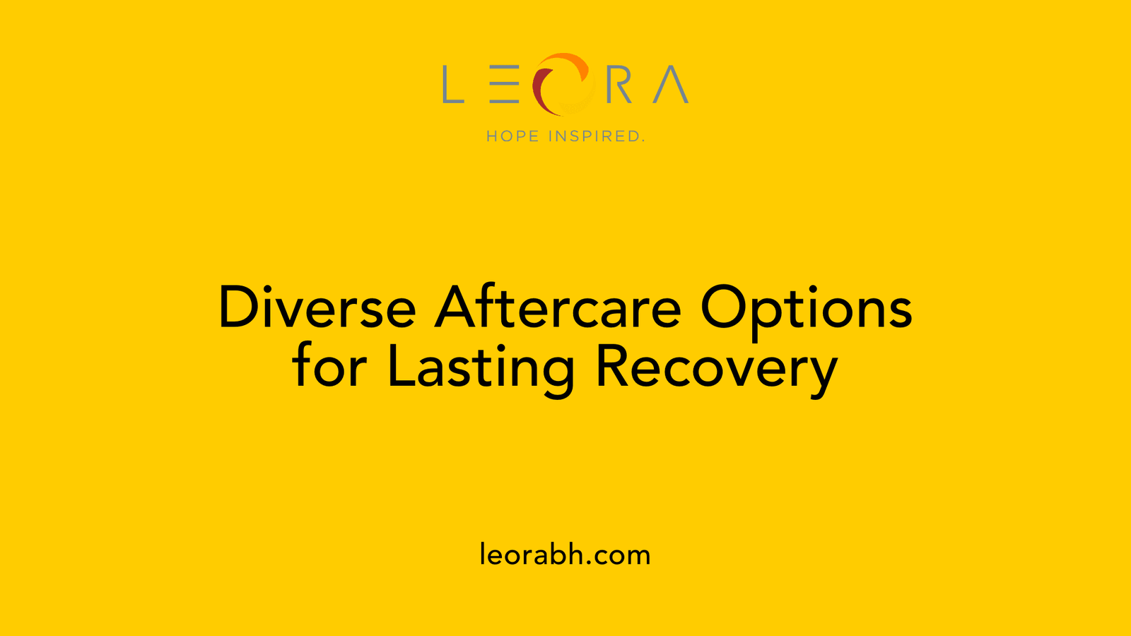 Diverse Aftercare Options for Lasting Recovery