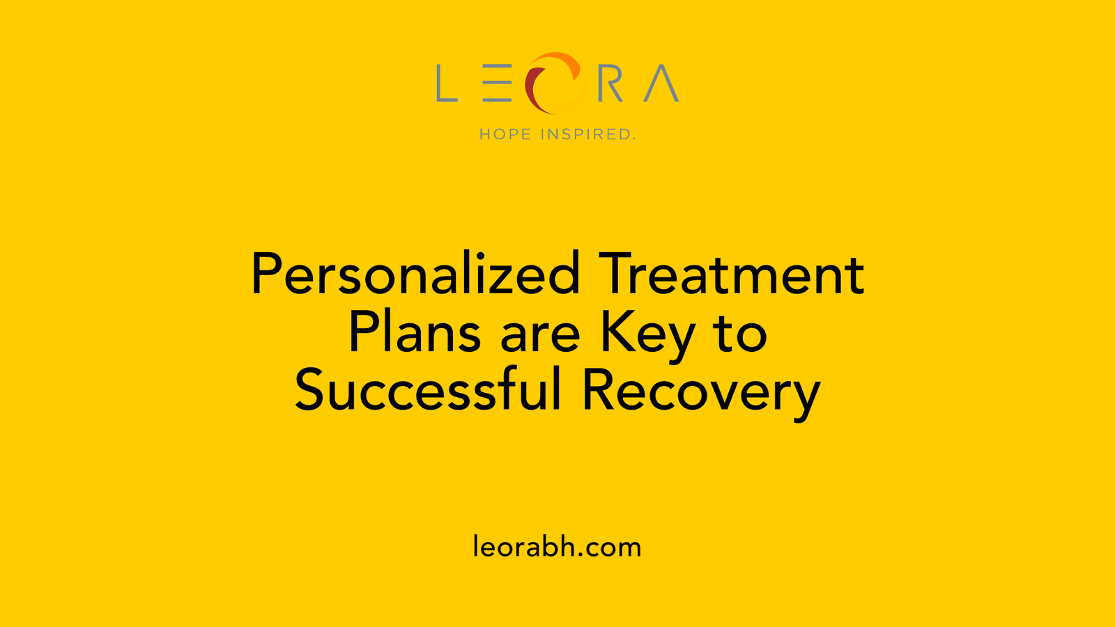 Personalized Treatment Plans are Key to Successful Recovery