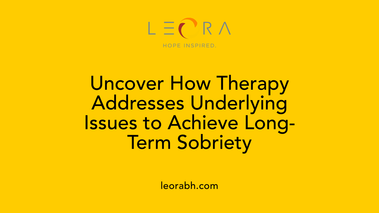 Uncover How Therapy Addresses Underlying Issues to Achieve Long-Term Sobriety