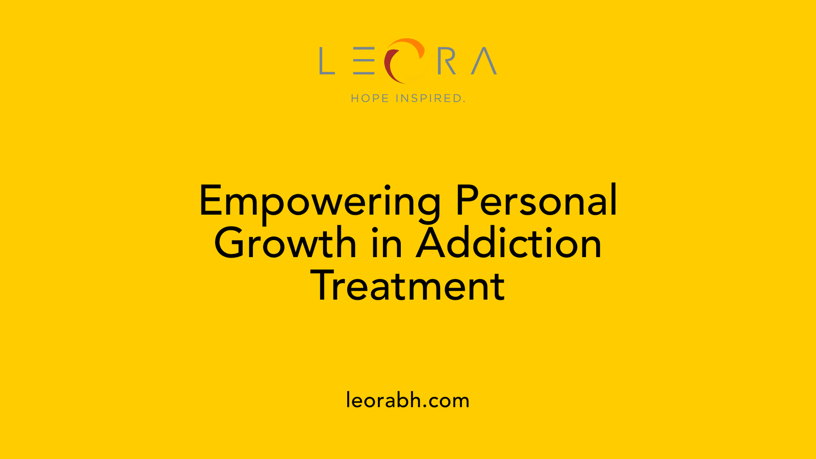 Empowering Personal Growth in Addiction Treatment